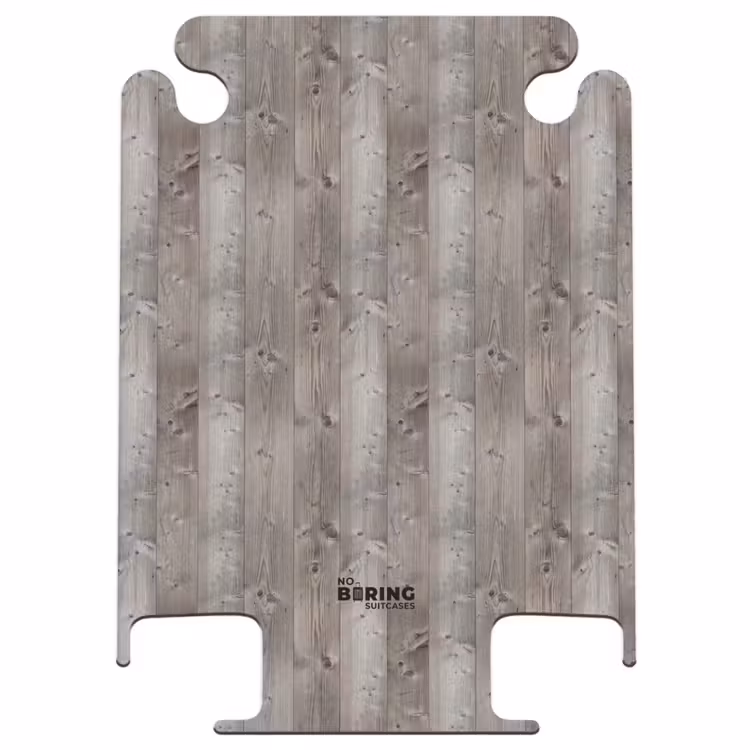 CaseSwap™ - Vergrijsd hout met noesten en verticale lijnen — 1