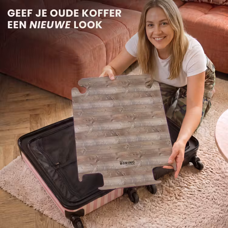 CaseSwap - Verweerde houten planken met grillige noesten — 3