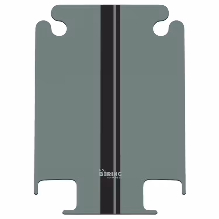CaseSwap - Groene achtergrond met dubbele verticale strepen — 1