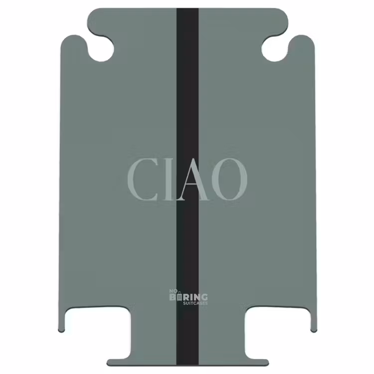 CaseSwap™ - Groene achtergrond met tekst CIAO — 1