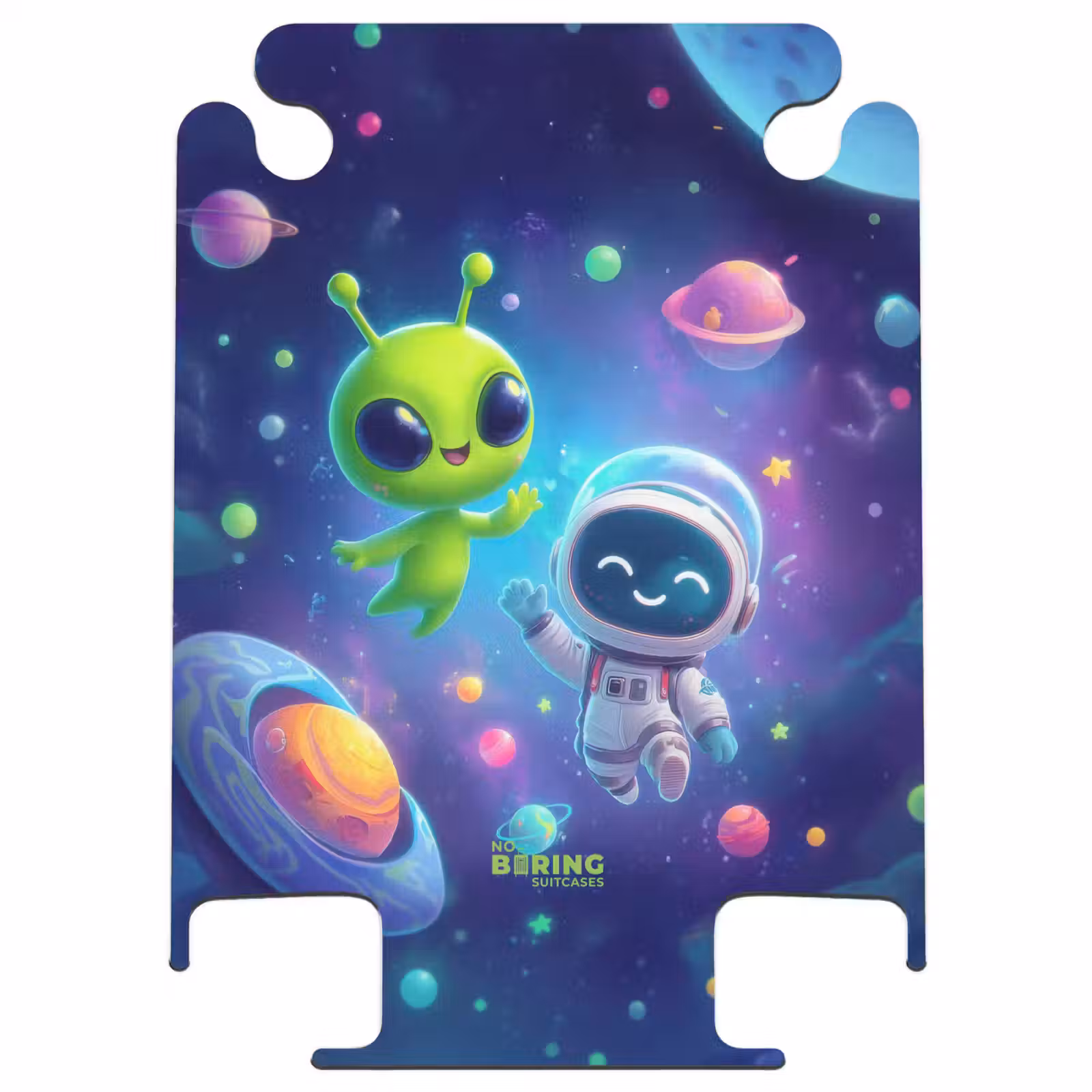CaseSwap™ - Alien en astronaut in de ruimte — 1