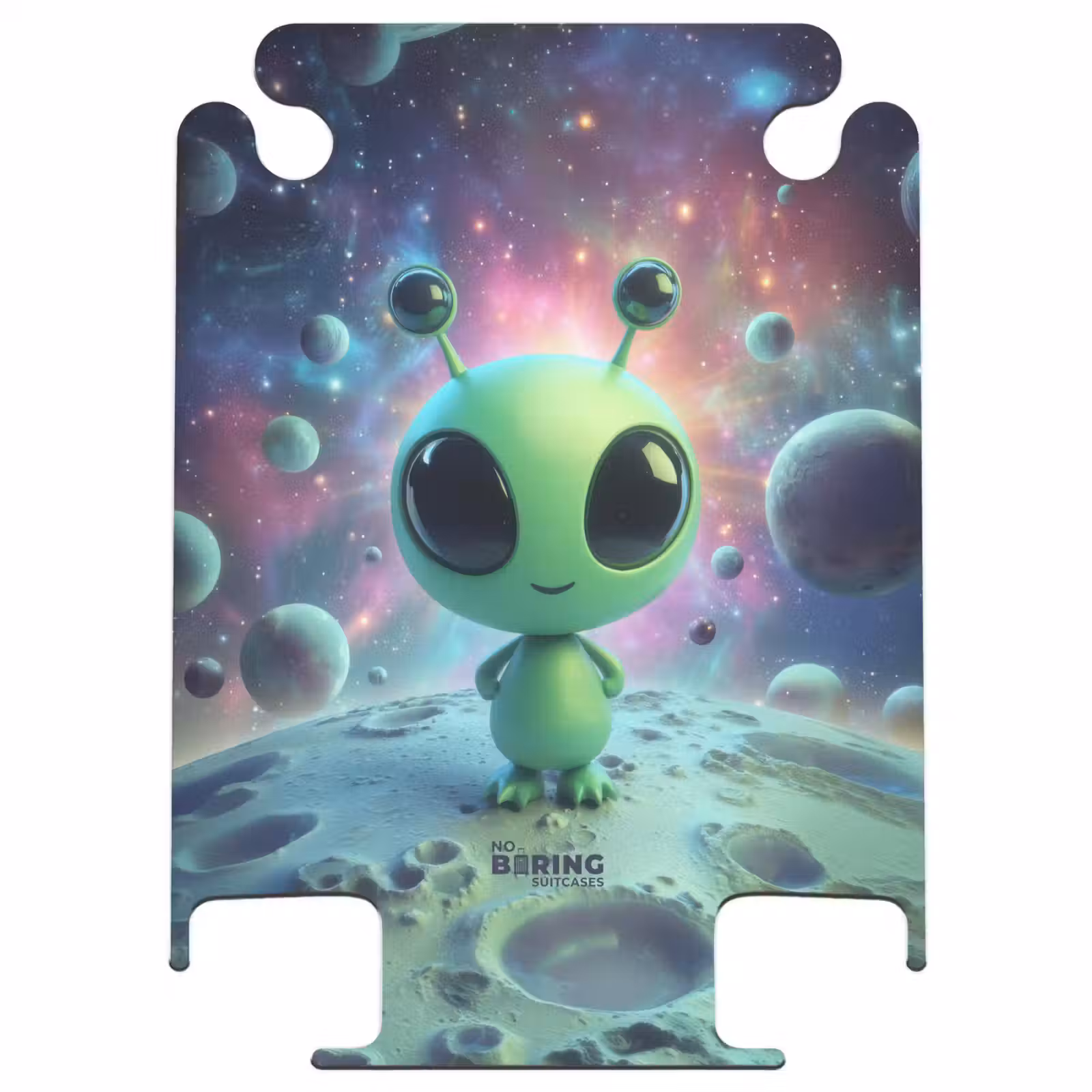 CaseSwap™ - Groene alien op een planeet — 1