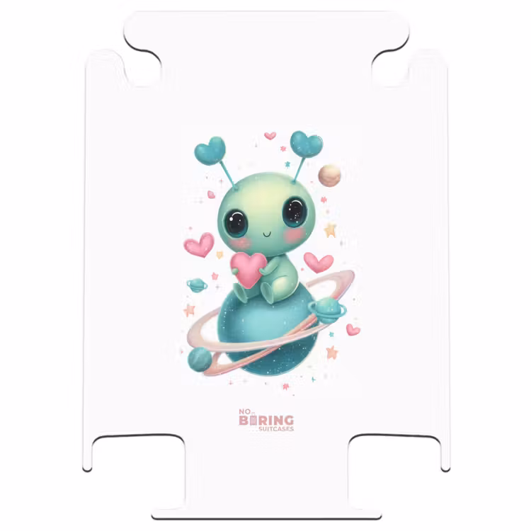 CaseSwap™ - Alien die een hart vasthoud op een planeet — 1