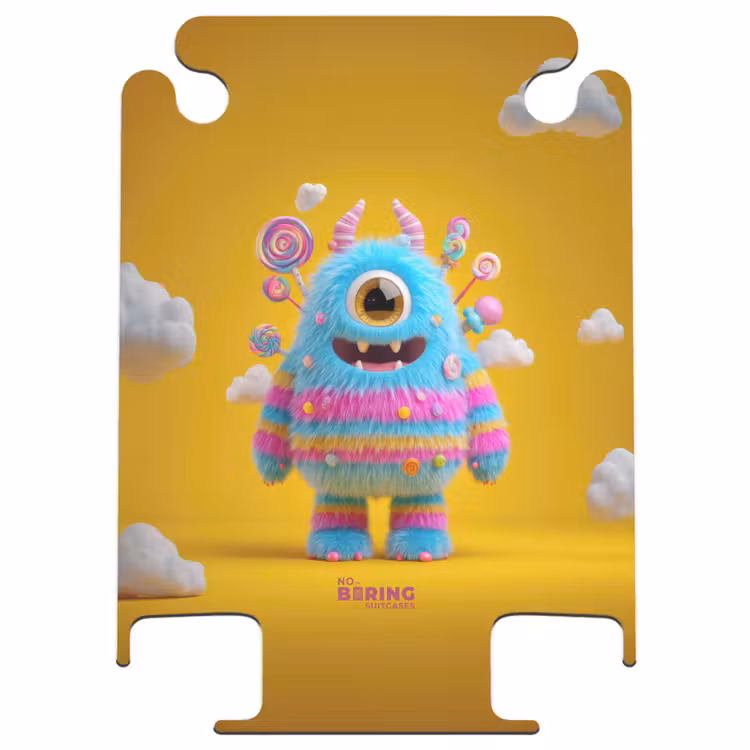 CaseSwap™ - Snoep monster op een gele achtergrond — 1