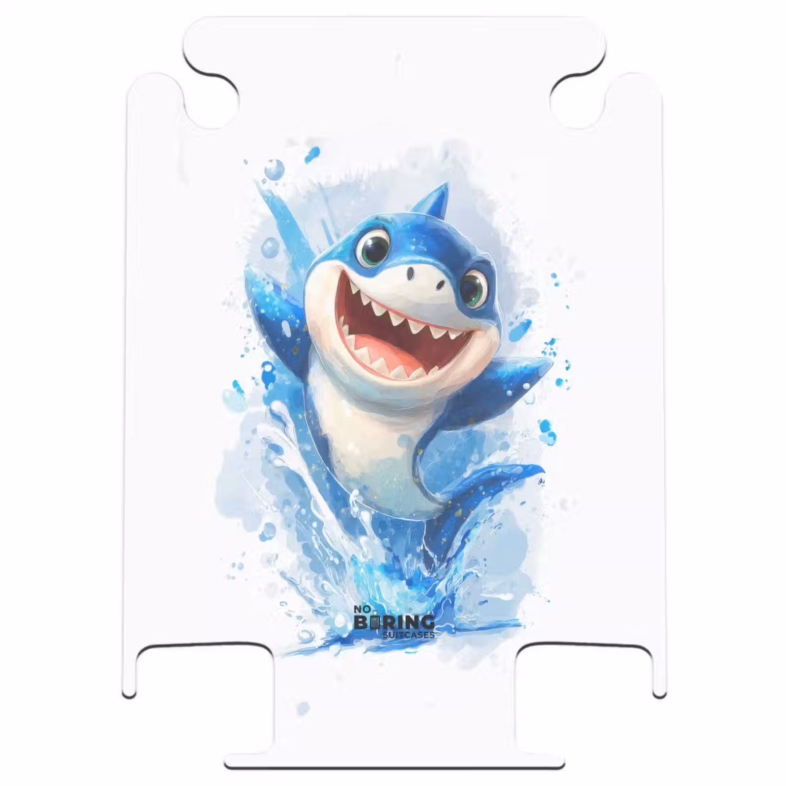 CaseSwap™ - Vrolijke animatie haai uit het water — 1