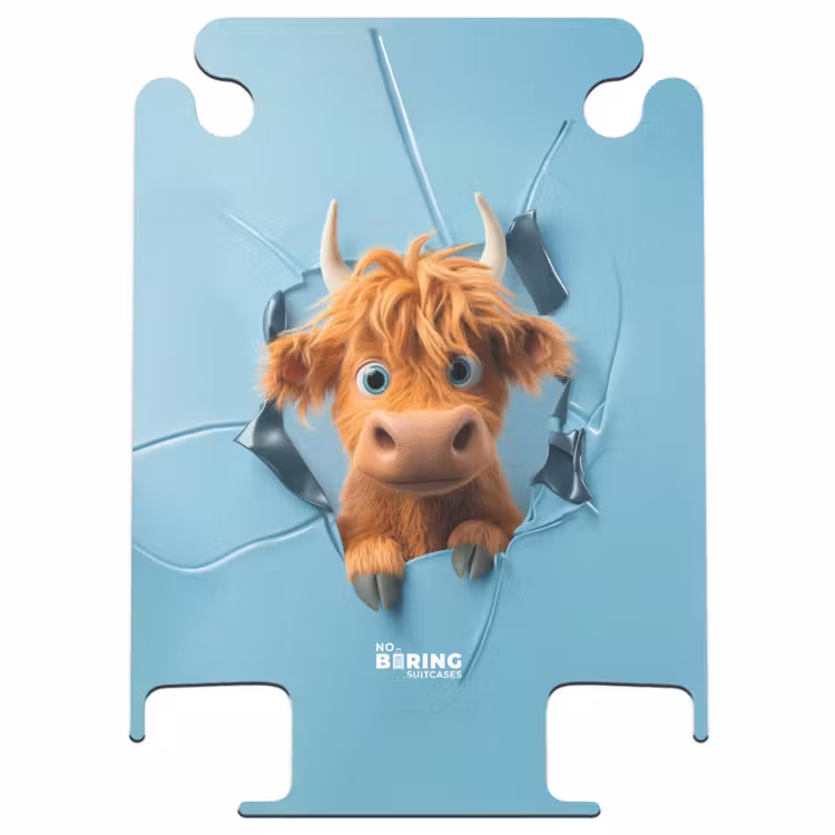 CaseSwap™ - Cartoonachtige koe breekt door muur — 1