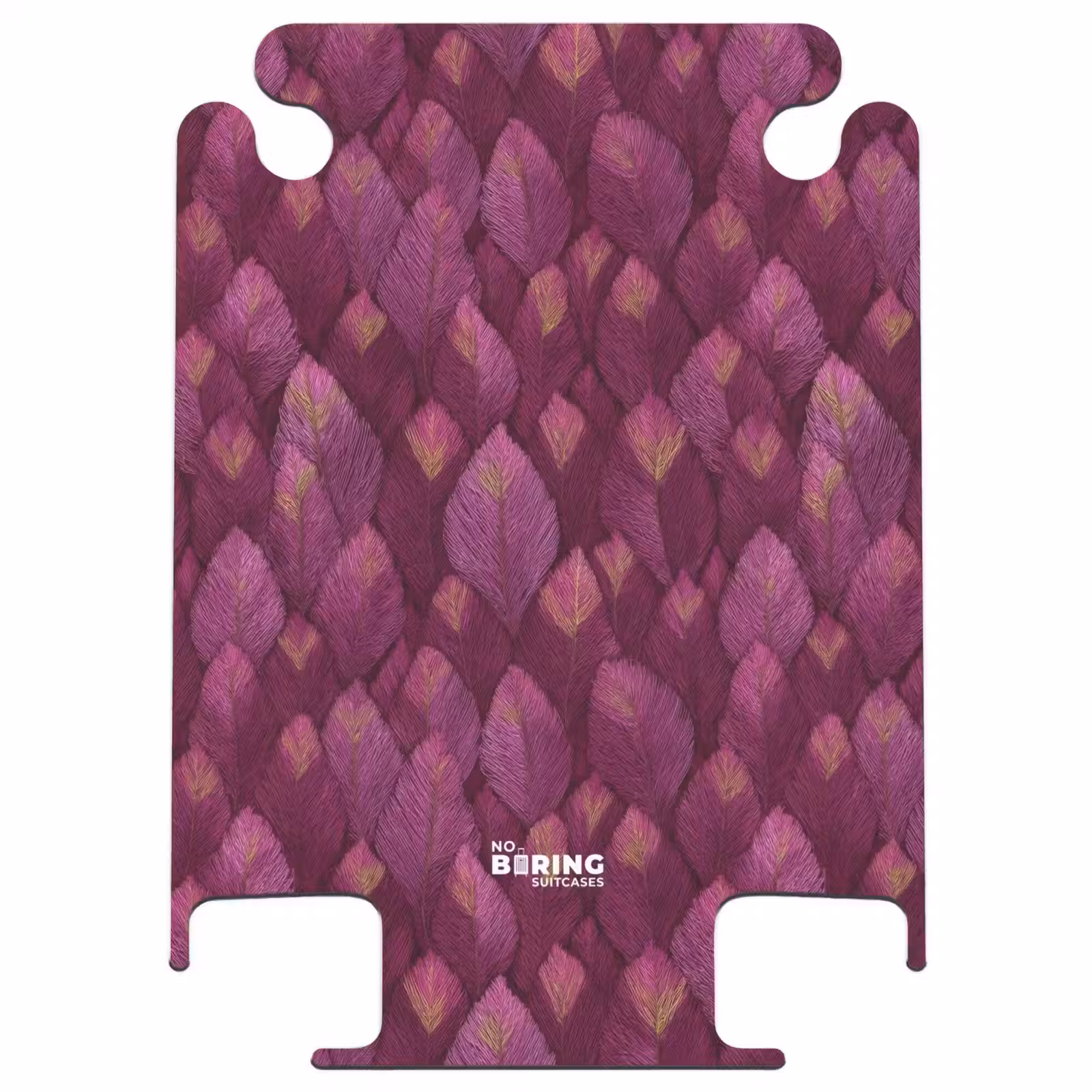 CaseSwap™ - Bladeren - Patroon - Burgundy — 1