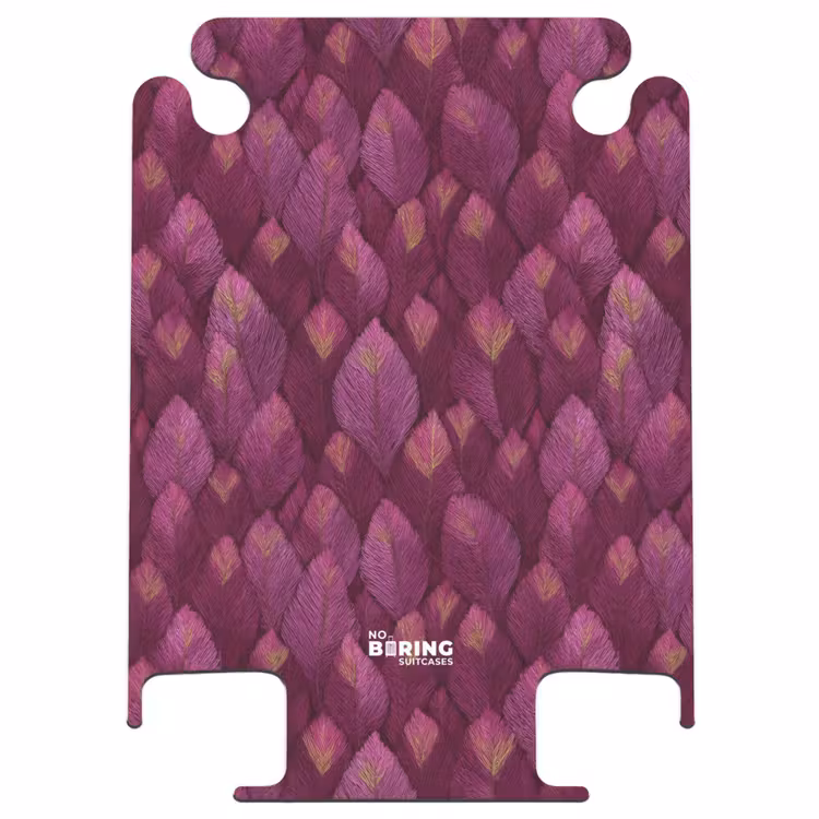 CaseSwap™ - Bladeren - Patroon - Burgundy — 1