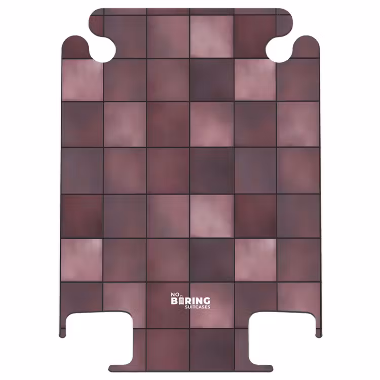 CaseSwap - Vierkant - Tegel - Patroon - Paars — 1
