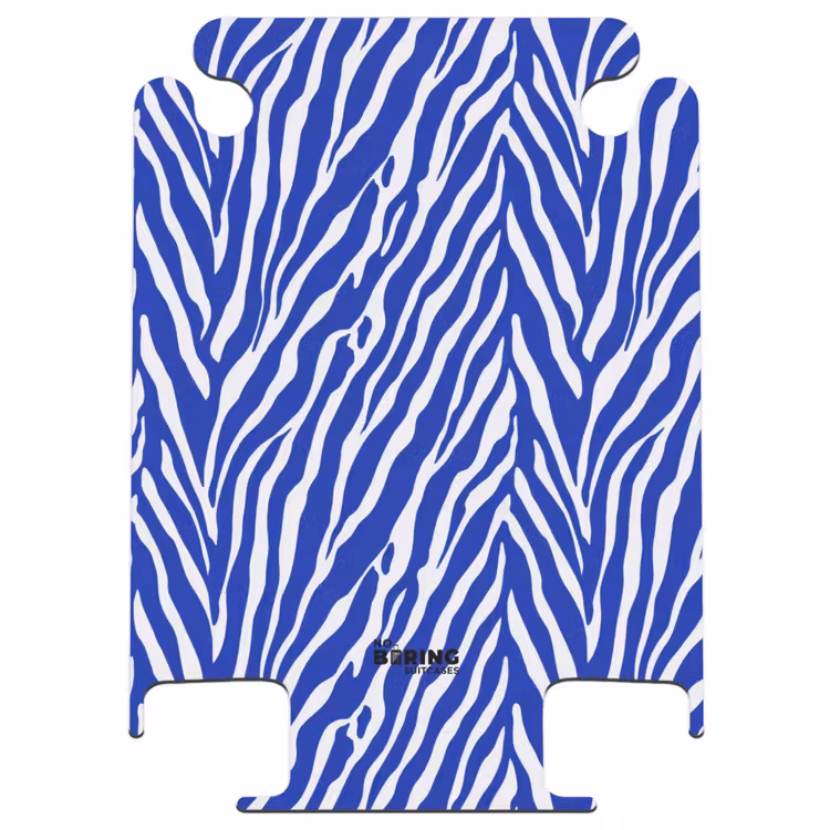 CaseSwap™ - Zebra - Patroon - Kobalt - Blauw — 1