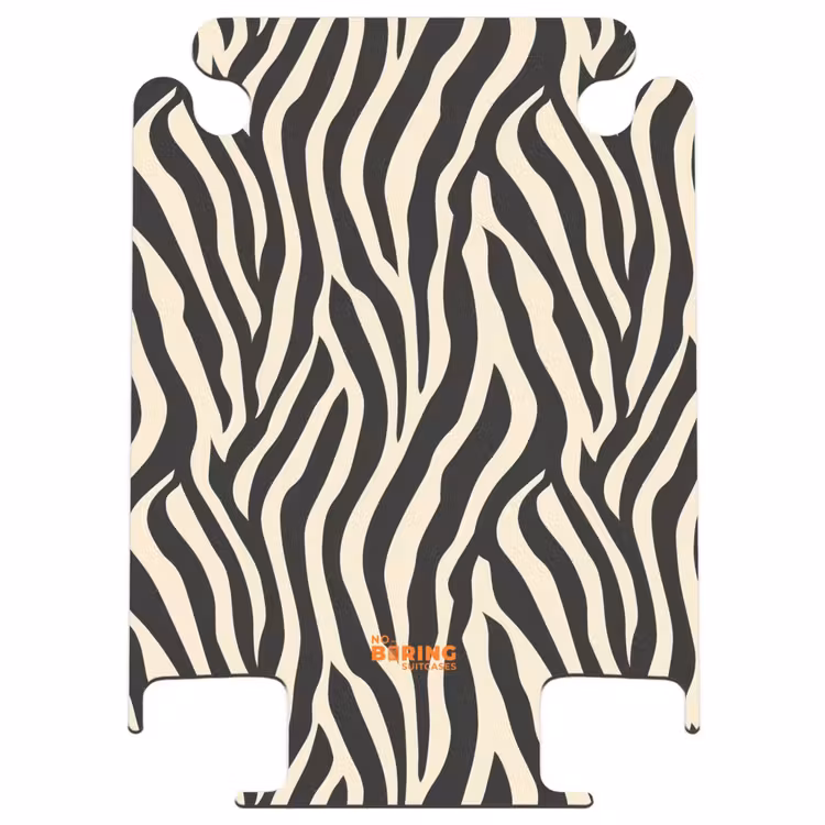 CaseSwap™ - Zebra - Print - Klassiek - Zwart — 1