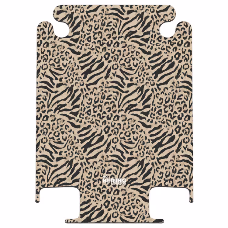 CaseSwap - Giraf - Zebra - Motief - Bruin — 1