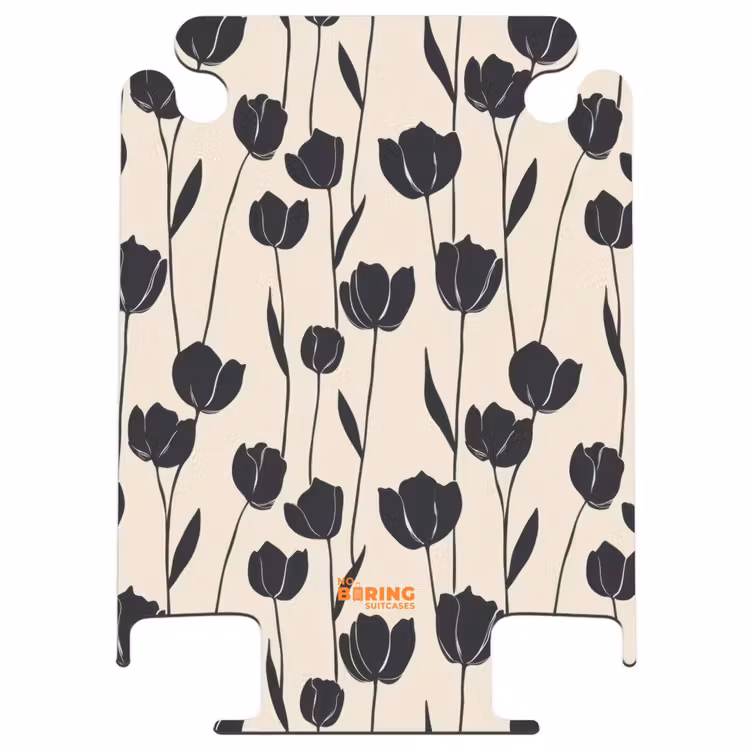 CaseSwap - Tulpen - Patroon - Zwart — 1