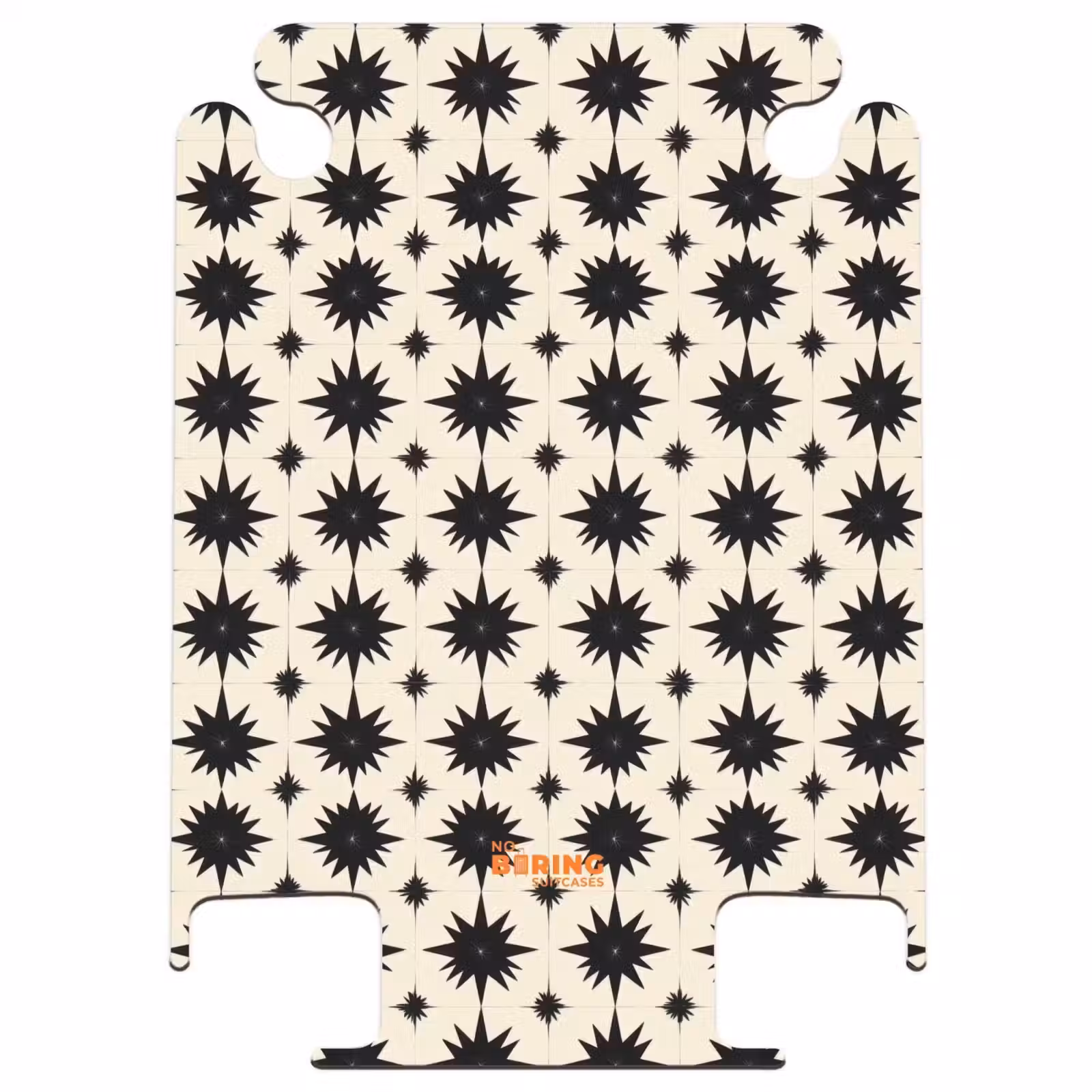 CaseSwap™ - Stervormen - Geometrisch - Zwart — 1