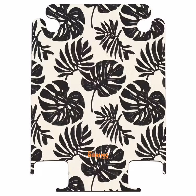 CaseSwap™ - Modern - Monstera - Zwart — 1