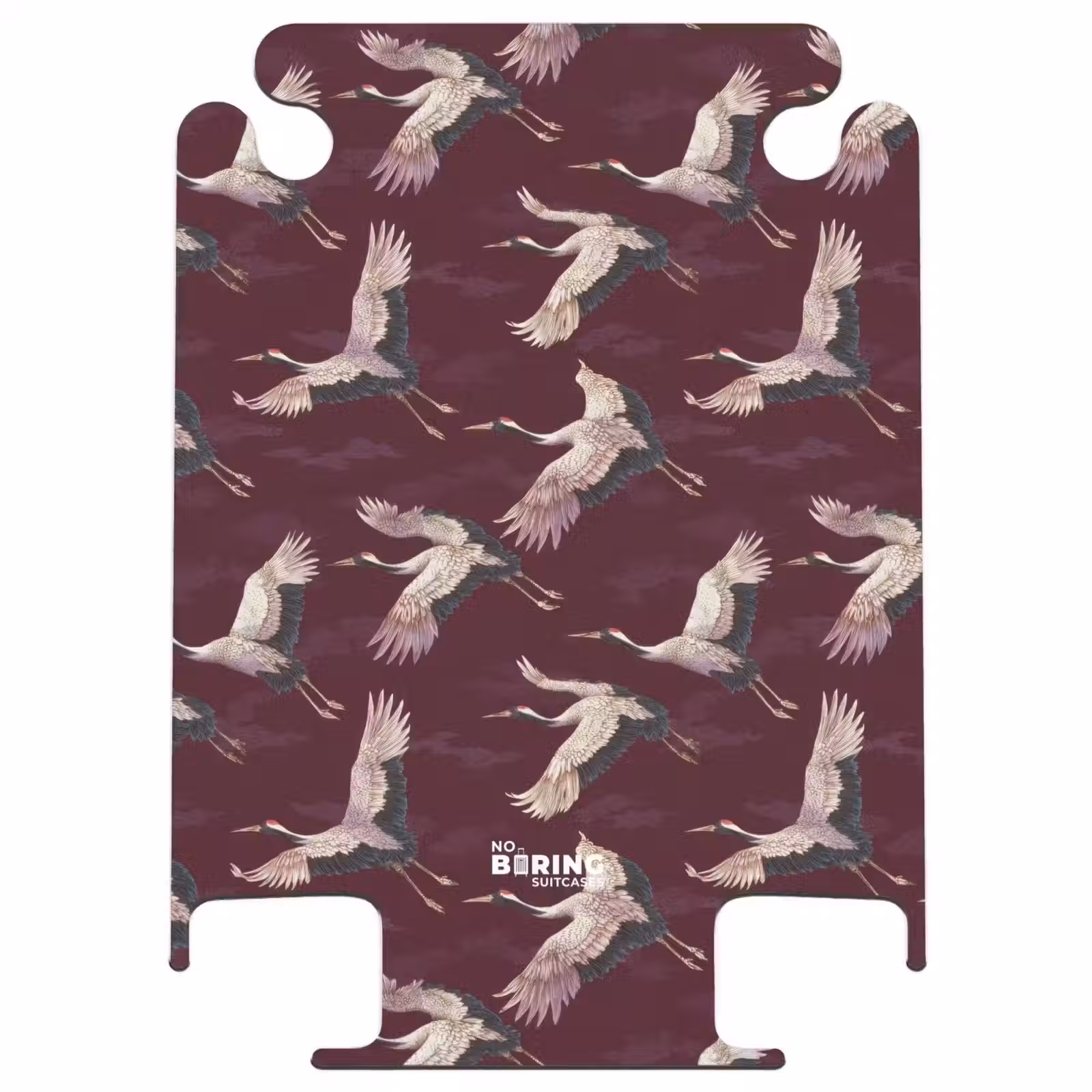 CaseSwap - Kraanvogels - Klassiek - Bordeaux — 1
