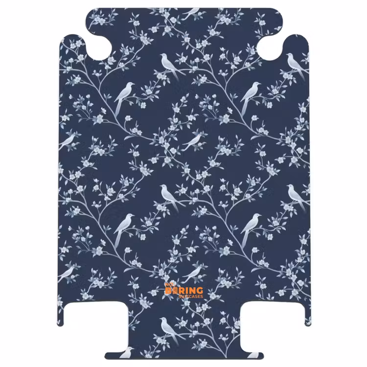 CaseSwap™ - Grafisch - Bloesemtak - Blauw — 1