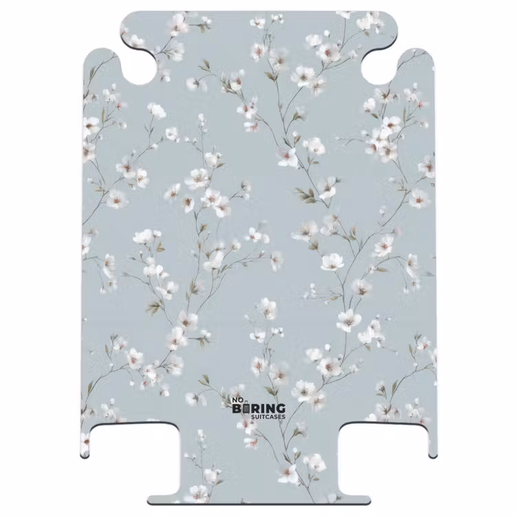 CaseSwap™ - Klassiek - Bloemen - Blauw — 1