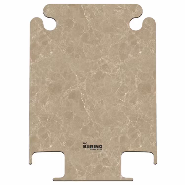 CaseSwap™ - Beige - Marmer - Witte aders — 1