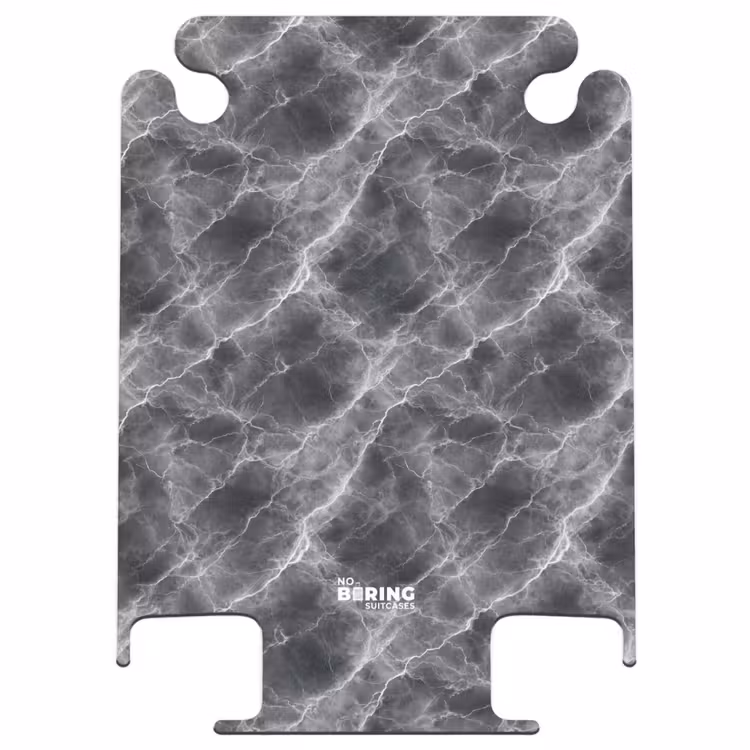 CaseSwap™ - Donkergrijs - Bliksem - Marmer — 1
