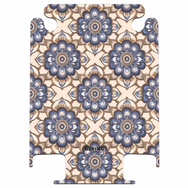 CaseSwap™ - Floraal - Ornament - Blauw — 1