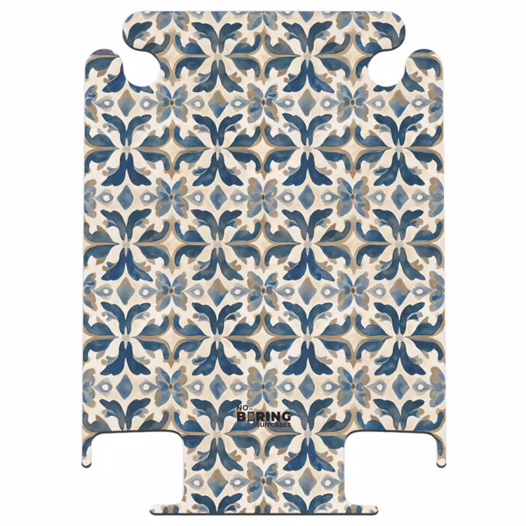 CaseSwap™ - Tegel - Patroon - Blauw - Beige — 1