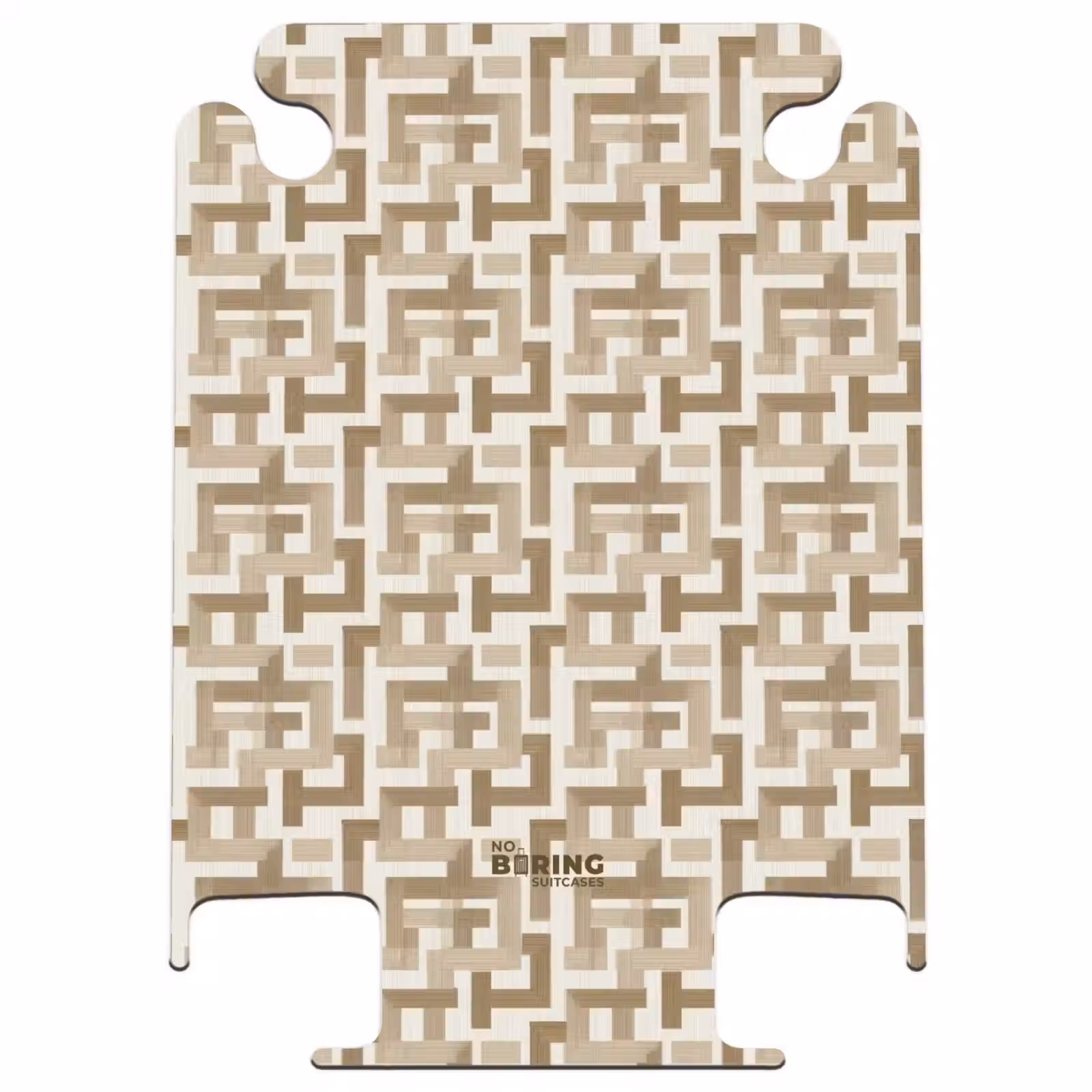 CaseSwap™ - Geometrisch - Retro - Bruin — 1