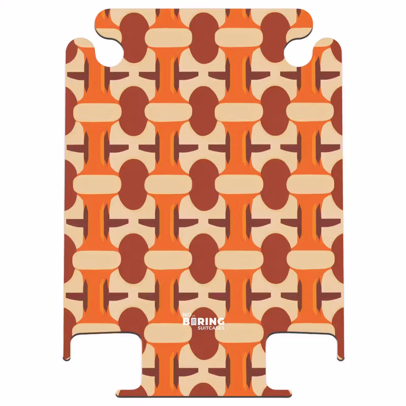 CaseSwap™ - Geometrisch - Retro - Oranje — 1
