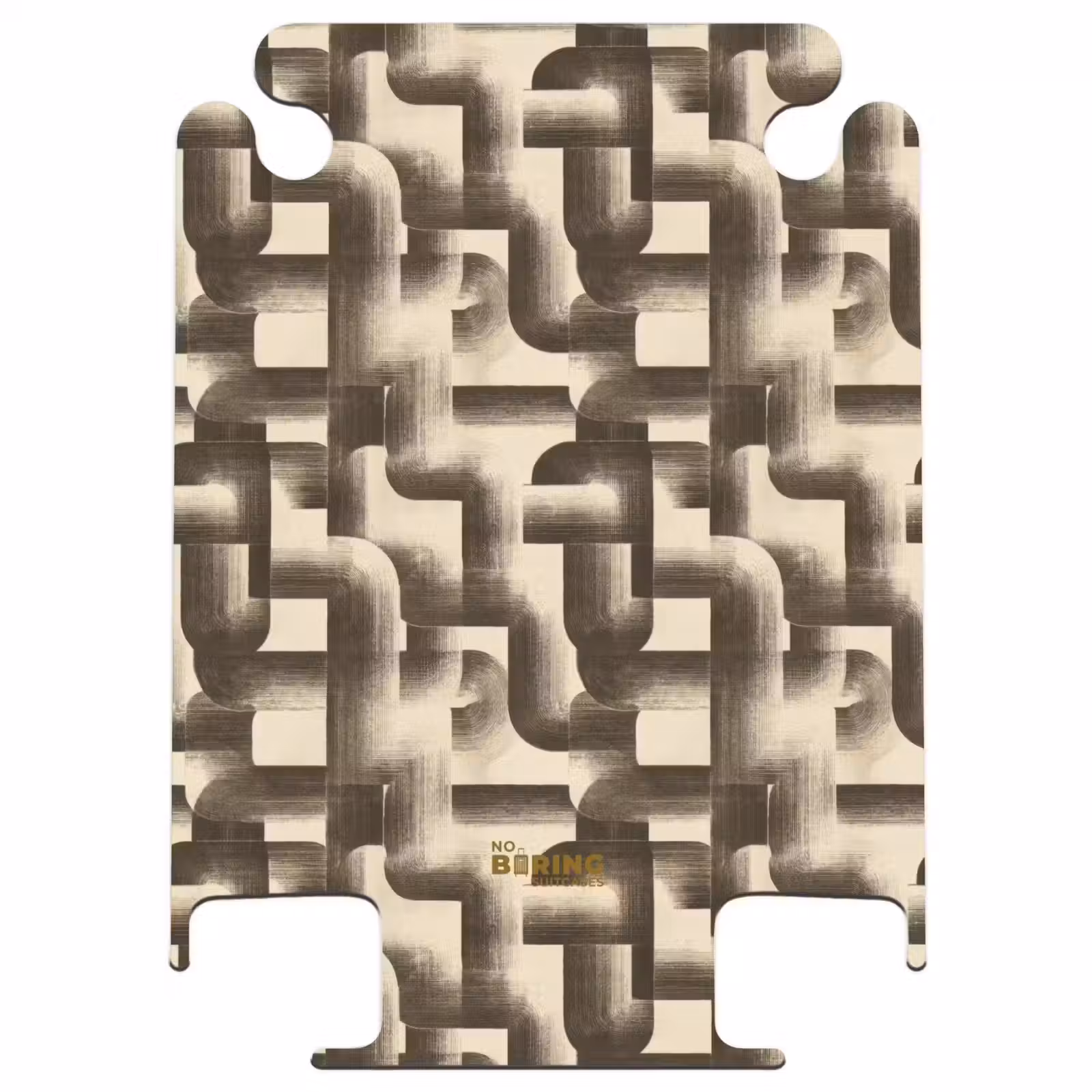 CaseSwap™ - Abstract - Retro - Zwart — 1
