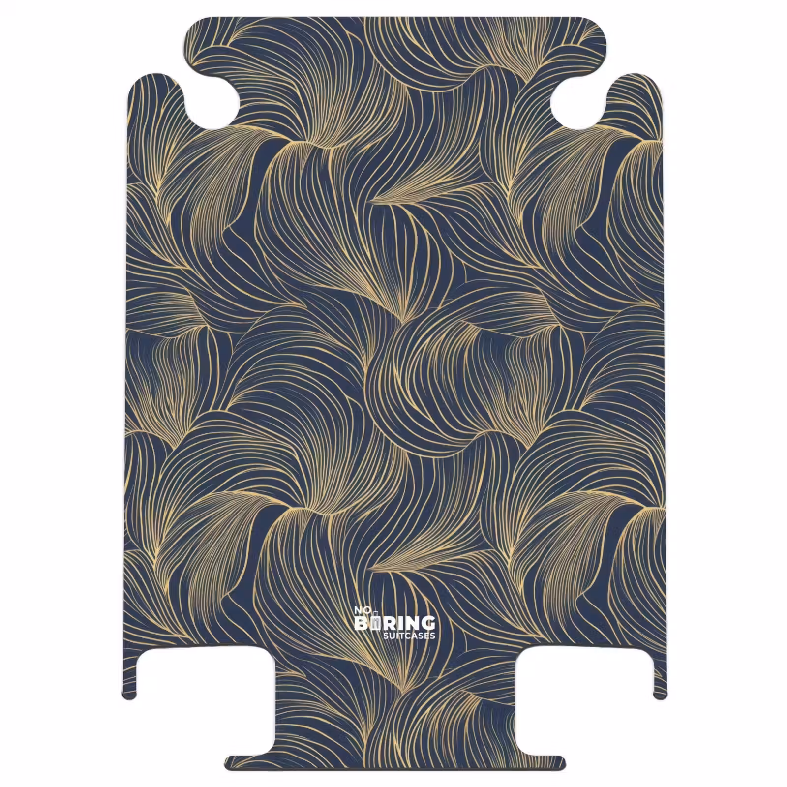CaseSwap™ - Abstract - Lijnen - Blauw - Goud — 1