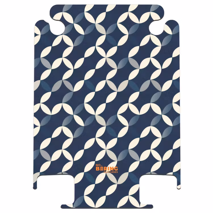 CaseSwap™ - Abstract - Patroon - Blauw — 1