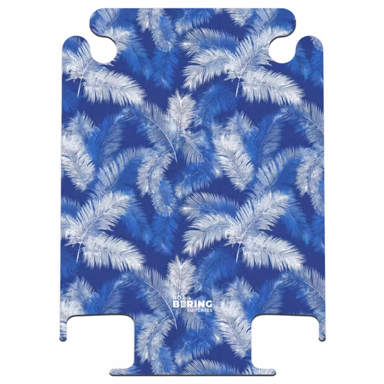 CaseSwap™ - Palmblad - Patroon - Blauw — 1