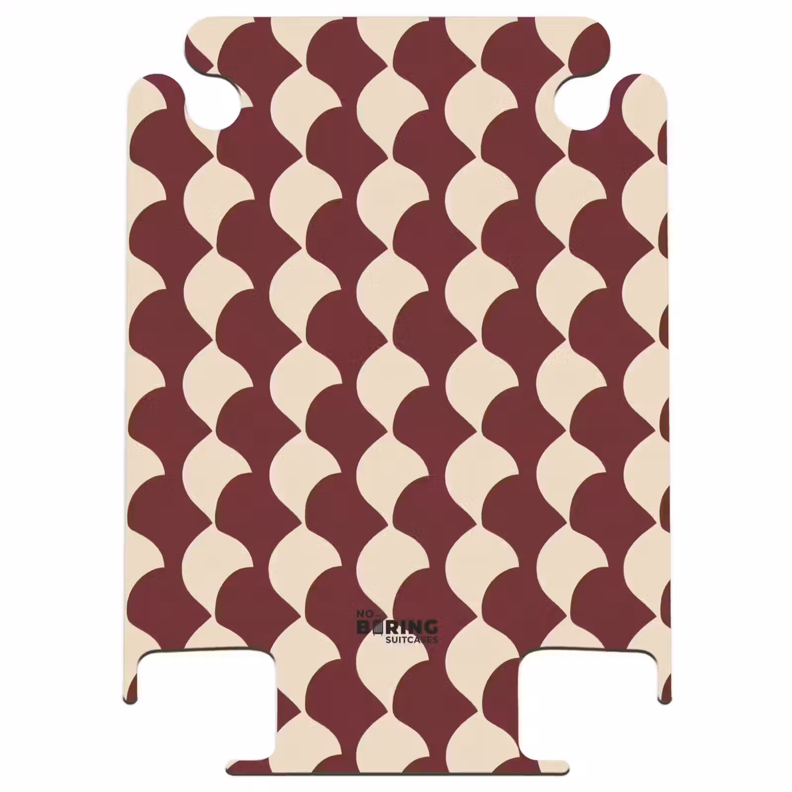 CaseSwap™ - Rood - Tegelpatroon - Crème — 1