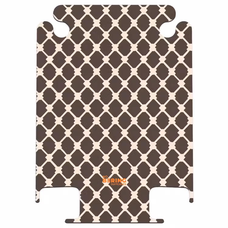 CaseSwap - Bruin - Ruitpatroon - Geometrisch — 1