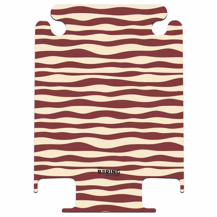 CaseSwap - Golven - Rood - Patroon - Crème — 1