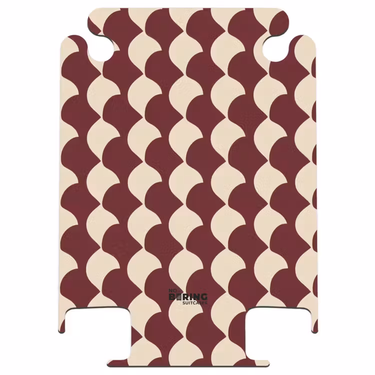 CaseSwap™ - Rood - Tegelpatroon - Crème — 1