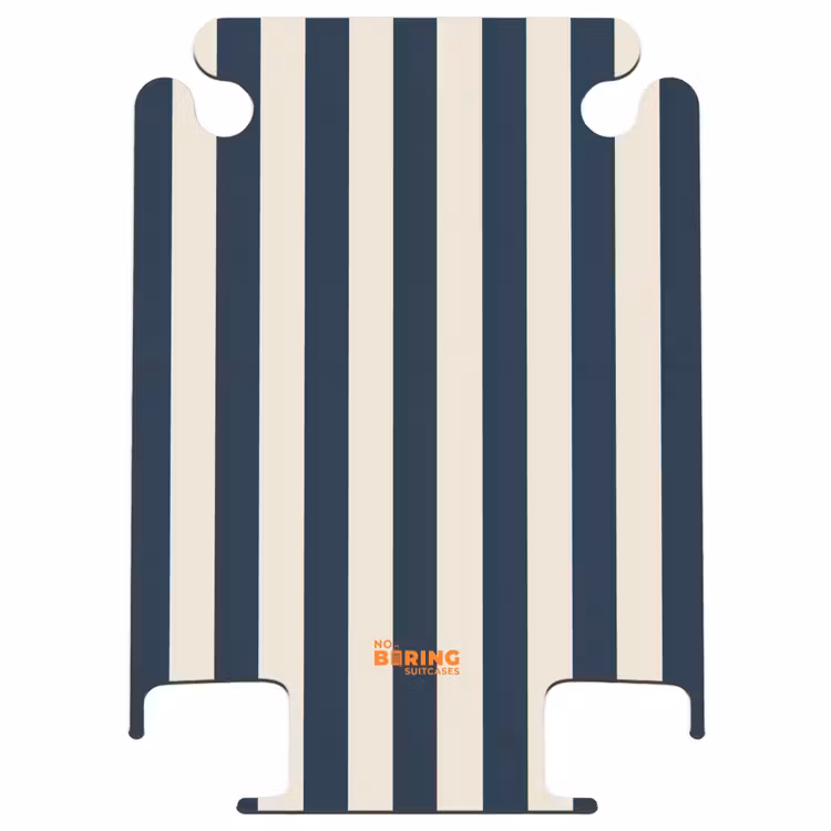 CaseSwap™ - Verticale strepen - Blauw - Crème — 1