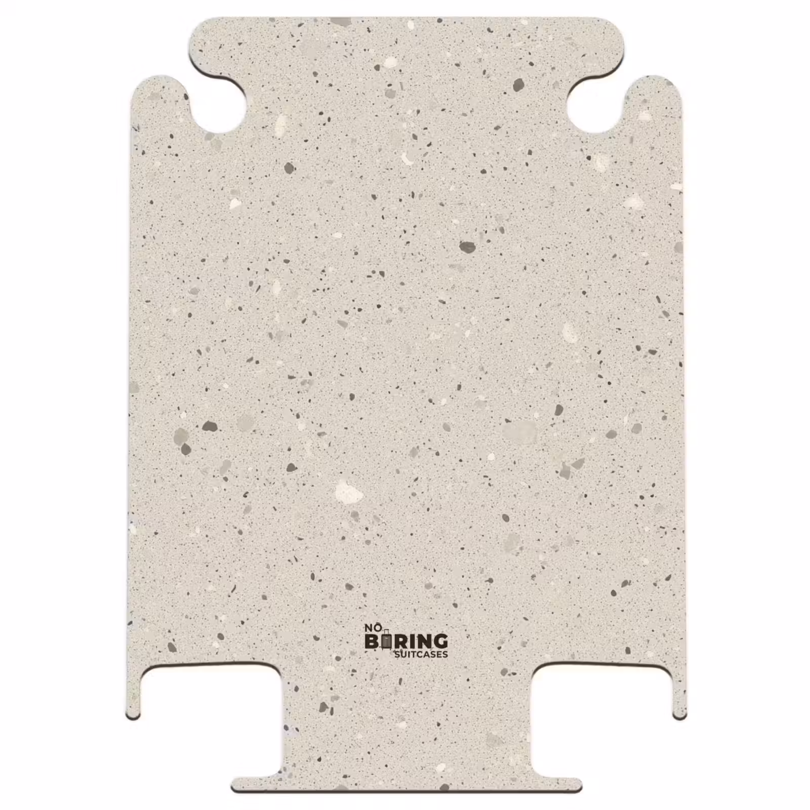 CaseSwap™ - Lichtbeige - Terrazzo - Grijs — 1