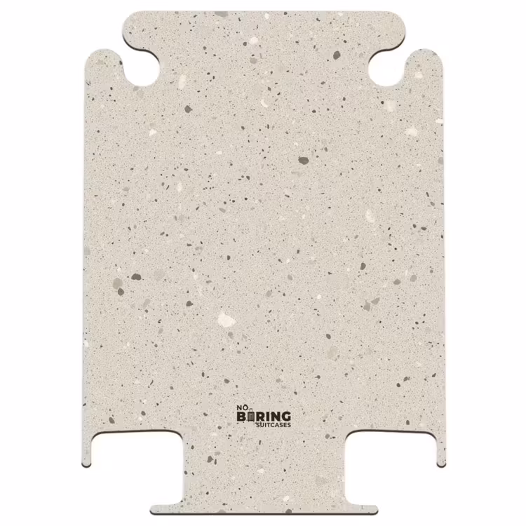 CaseSwap™ - Lichtbeige - Terrazzo - Grijs — 1