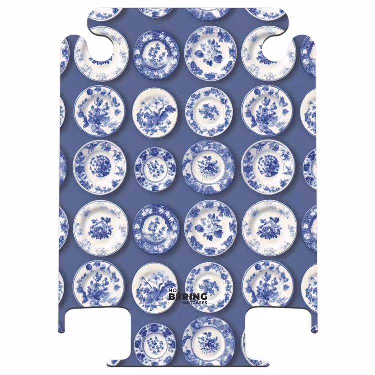 CaseSwap™ - Borden - Floraal - Blauw — 1