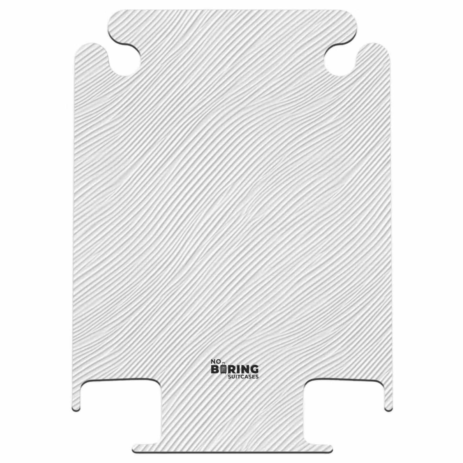 CaseSwap™ - Golven - Ribbels - Wit — 1
