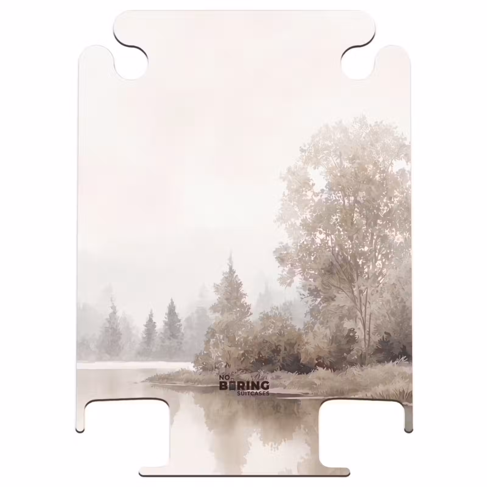 CaseSwap - Rivierlandschap - Minimalistisch - Aardetinten — 1
