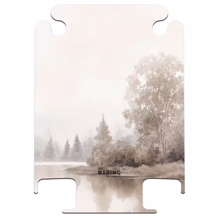 CaseSwap - Rivierlandschap - Minimalistisch - Aardetinten — 1