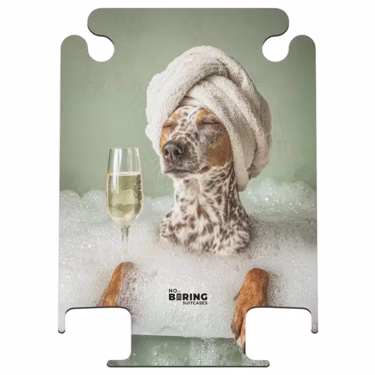 CaseSwap™ - Hond - Bad - Champagne - Handdoek — 1