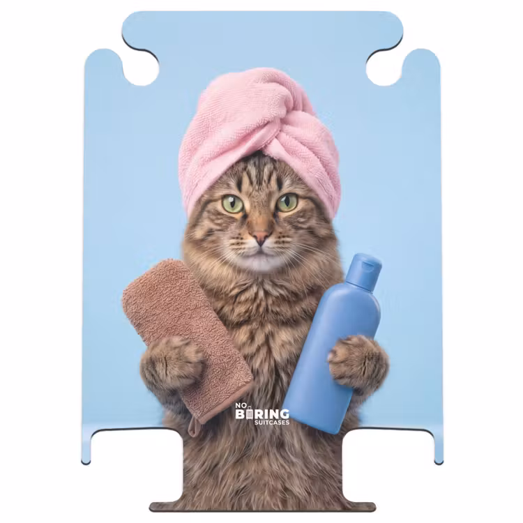 CaseSwap™ - Kat - Handdoek - Washand - Zeep — 1
