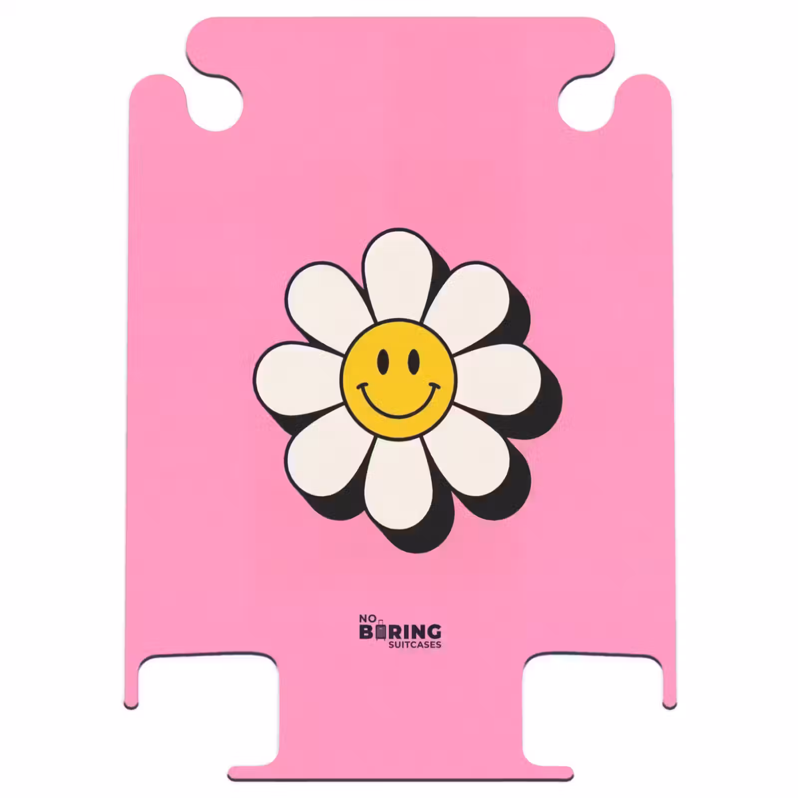 CaseSwap™ - Smiley - Bloem - Roze — 1
