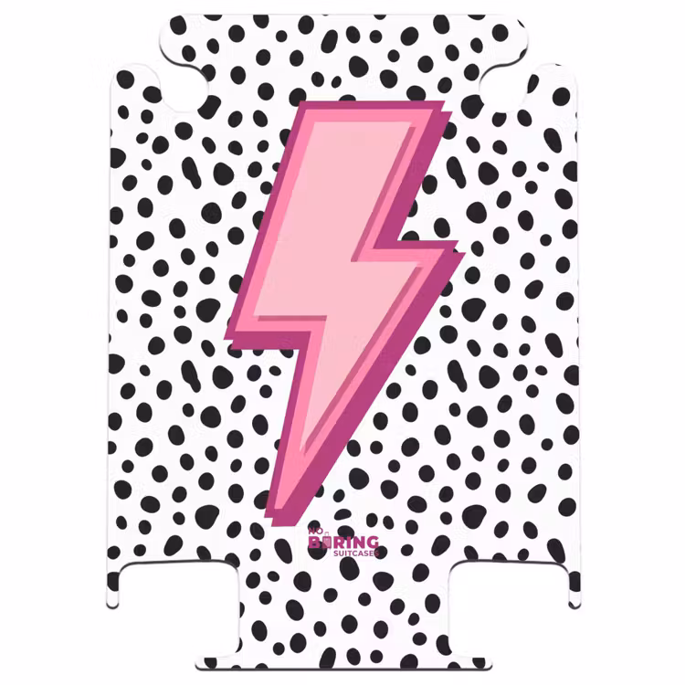 CaseSwap™ - Bliksem - Roze - Stippen — 1