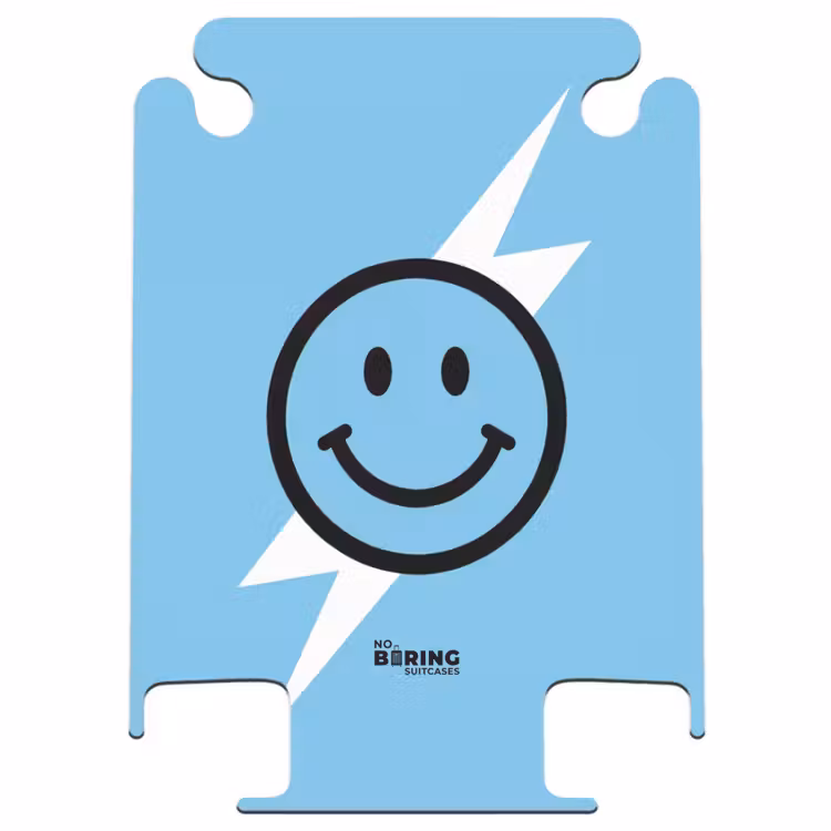 CaseSwap™ - Smiley - Blauw - Bliksem — 1
