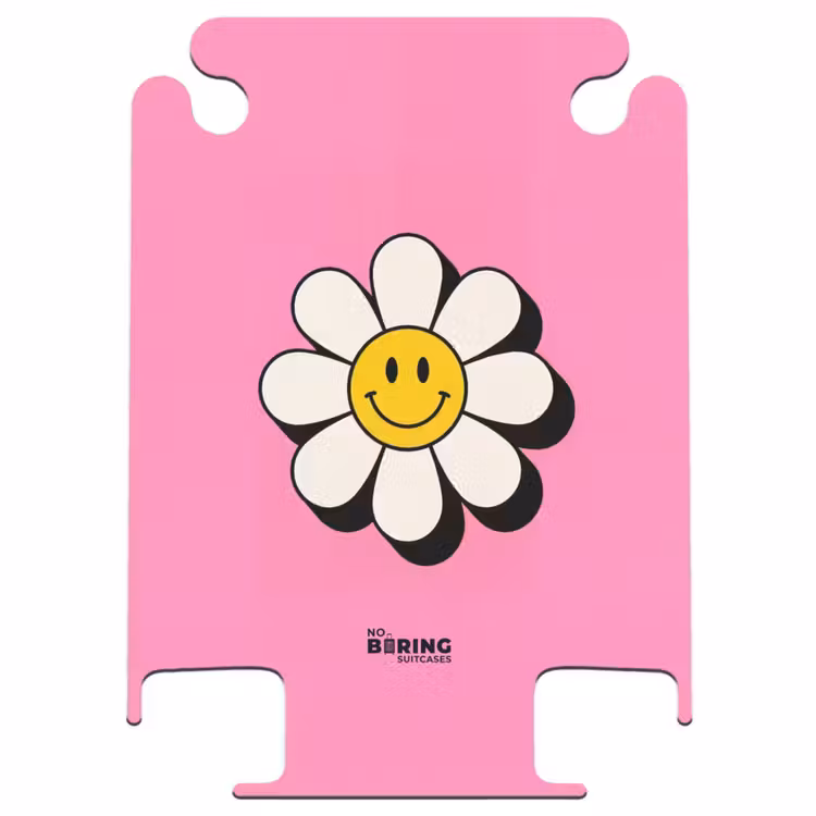 CaseSwap™ - Smiley - Bloem - Roze — 1