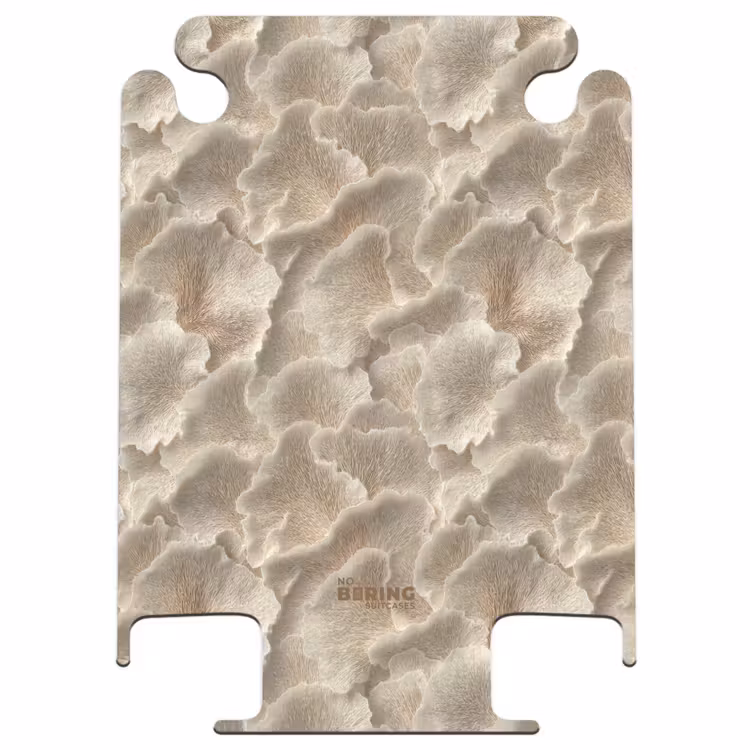 CaseSwap™ - Waaierstructuren - Beige - Vezeltextuur — 1